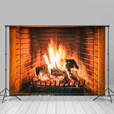 Kamin Hintergrund Innere Jahrgang Familie Foto-Shooting Hintergrund